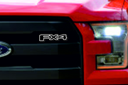 Ford F150 Radiator grille emblem with FX4 logo Ford emblems decoinfabric