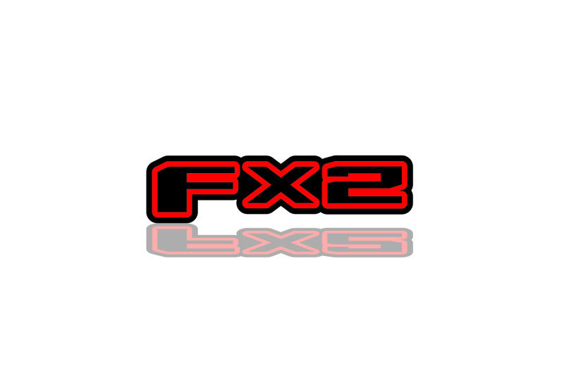 Ford Radiator grille emblem with FX2 logo Ford emblems decoinfabric