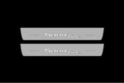 BMW 5 G60 2023+ Led Door Sill Pro with Sport Line logo BMW Led Door Sills opdesign
