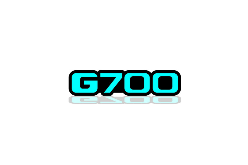 Mercedes G-Class tailgate trunk rear emblem with G700 logo