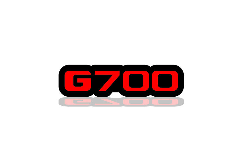 Mercedes Illuminated LED Radiator Grille Emblems and Badges with G700 (type 1) logo Mercedes Led Emblems decoinfabric