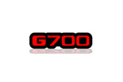 Mercedes Illuminated LED Radiator Grille Emblems and Badges with G700 (type 1) logo Mercedes Led Emblems decoinfabric