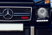 Mercedes Illuminated LED Radiator Grille Emblems and Badges with G700 (type 2) logo Mercedes Led Emblems decoinfabric