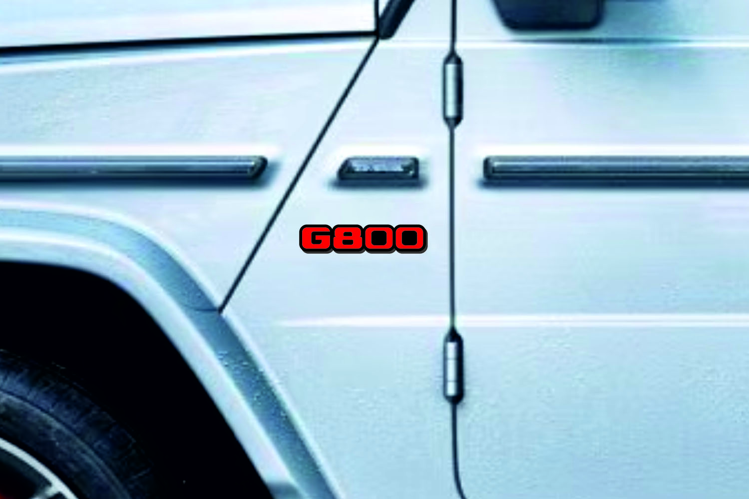 Mercedes G-Class Emblem & Badges set with G800 logo