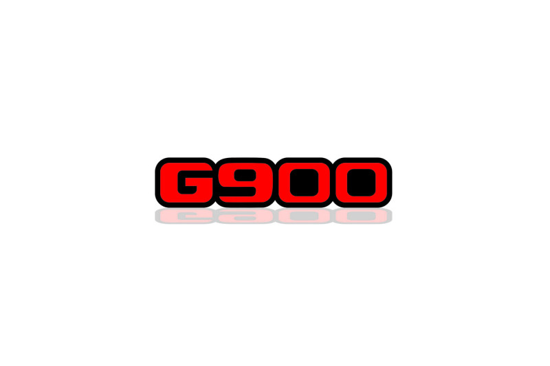 Mercedes G-Class tailgate trunk rear emblem with G900 logo