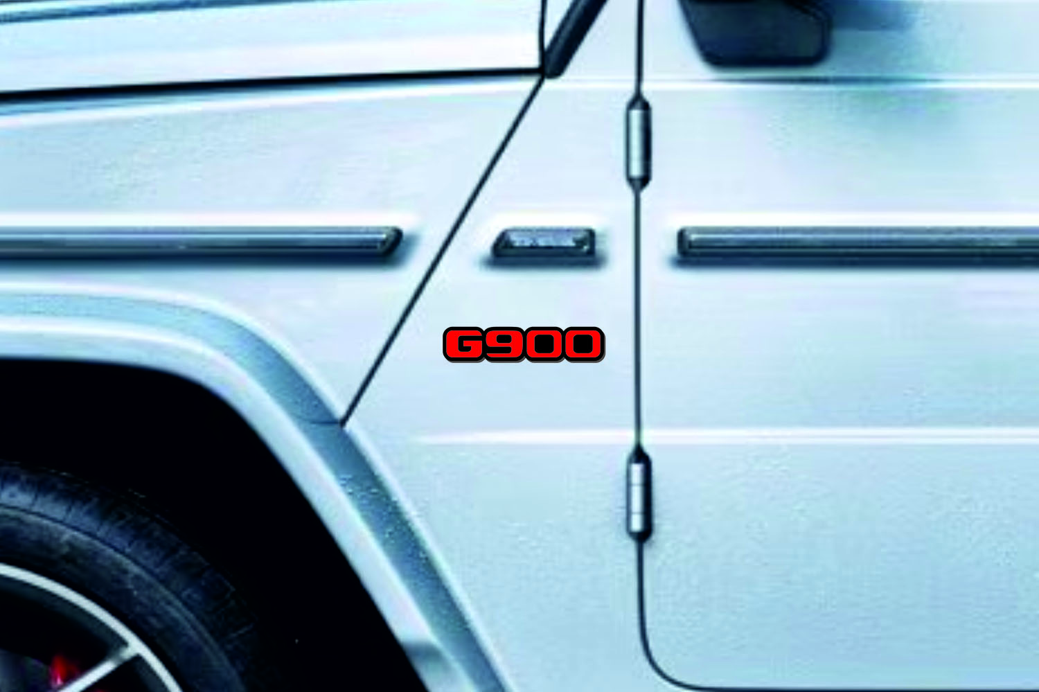 Mercedes G-Class emblem for fenders with G900 logo