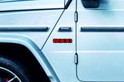 Mercedes G-Class emblem for fenders with G900 logo fender decoinfabric