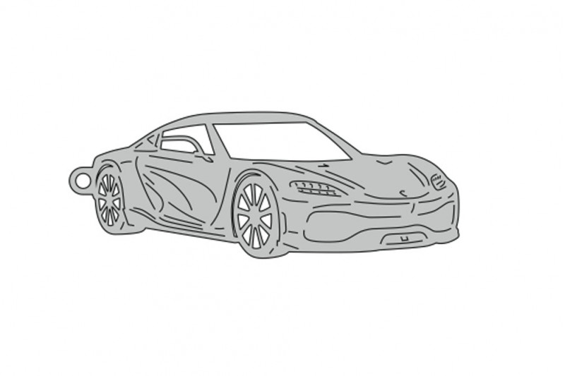 Car Keychain for Koenigsegg Gemera 2020+ (type 3D) Keychains opdesign