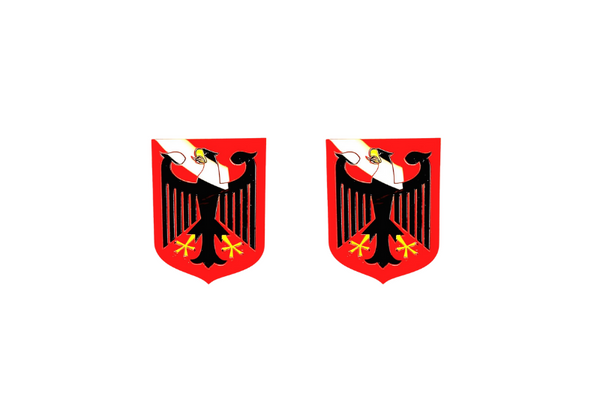 Emblem (badges) for fenders with Germany logo (type 3)