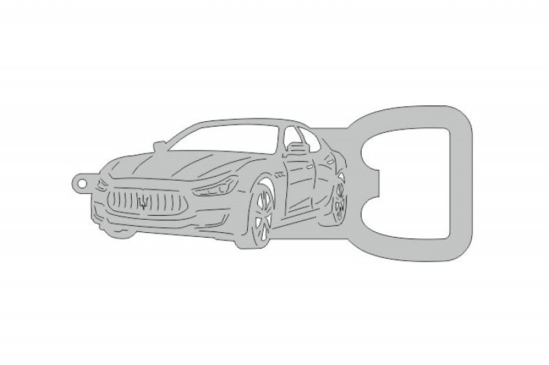 Keychain Bottle Opener for Maserati Ghibli III 2013+ Keychains opdesign
