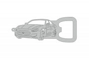 Keychain Bottle Opener for Maserati Ghibli III 2013+ Keychains opdesign