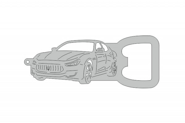 Keychain Bottle Opener for Maserati Ghibli III 2013+