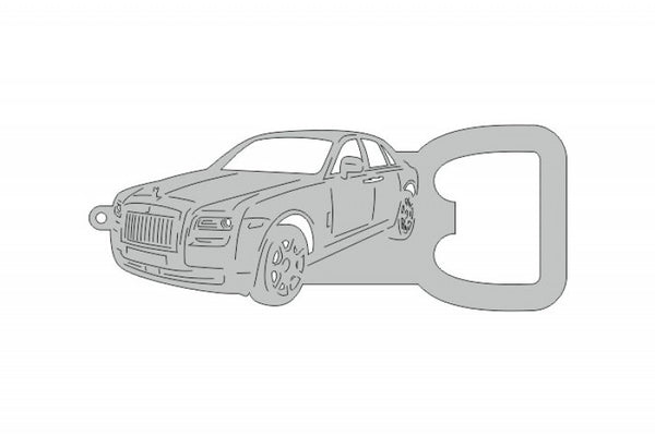 Keychain Bottle Opener for Rolls-Royce Ghost I 2009-2020