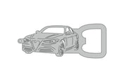 Keychain Bottle Opener for Alfa Romeo Giulia 2016+ Keychains opdesign