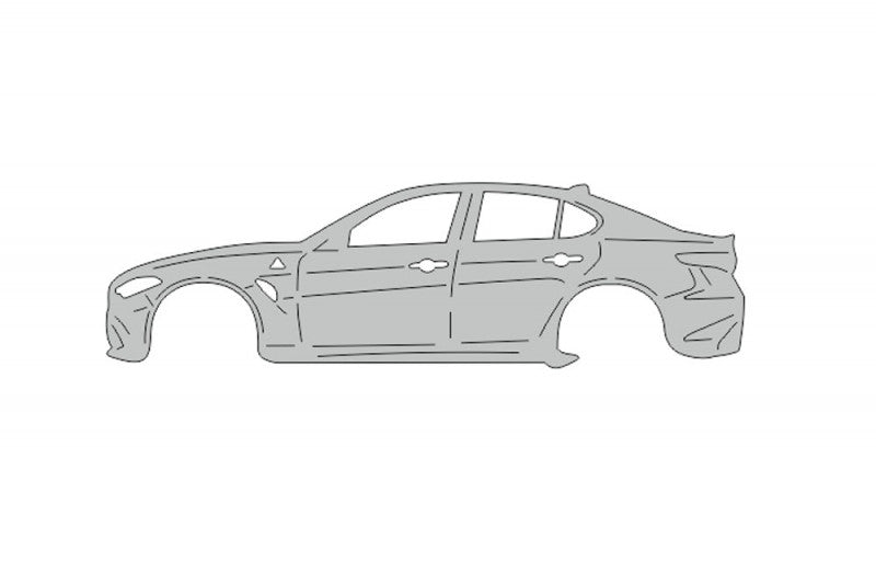 Keychain Bottle Opener for Alfa Romeo Giulia 2016+ Keychains opdesign