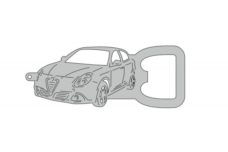 Keychain Bottle Opener for Alfa Romeo Giulietta 2010+ Keychains opdesign