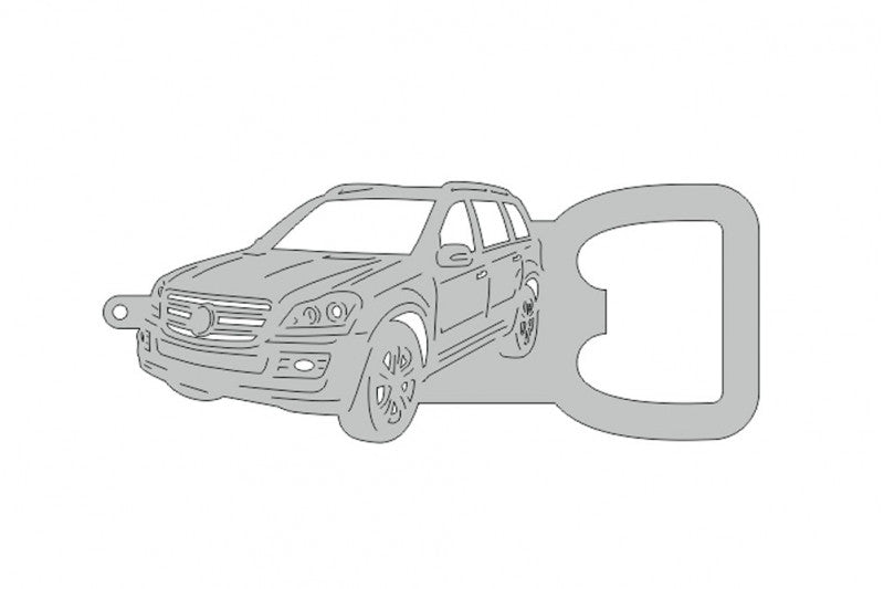 Keychain Bottle Opener for Mercedes GL-Class X164 2006-2012 Keychains opdesign