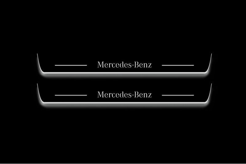 Mercedes GLC-Class II X254 2022+ Car Door Sill With Logo Mercedes-Benz