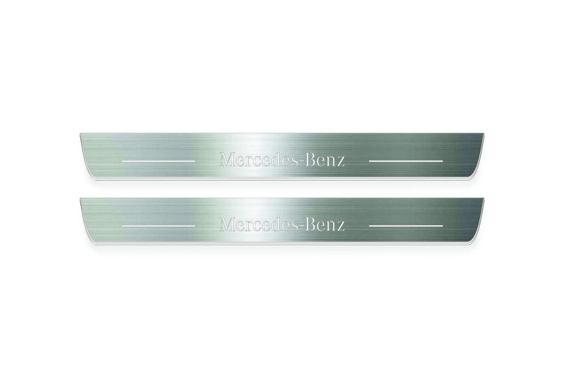 Mercedes GLC-Class II X254 2022+ Car Door Sill With Logo Mercedes-Benz