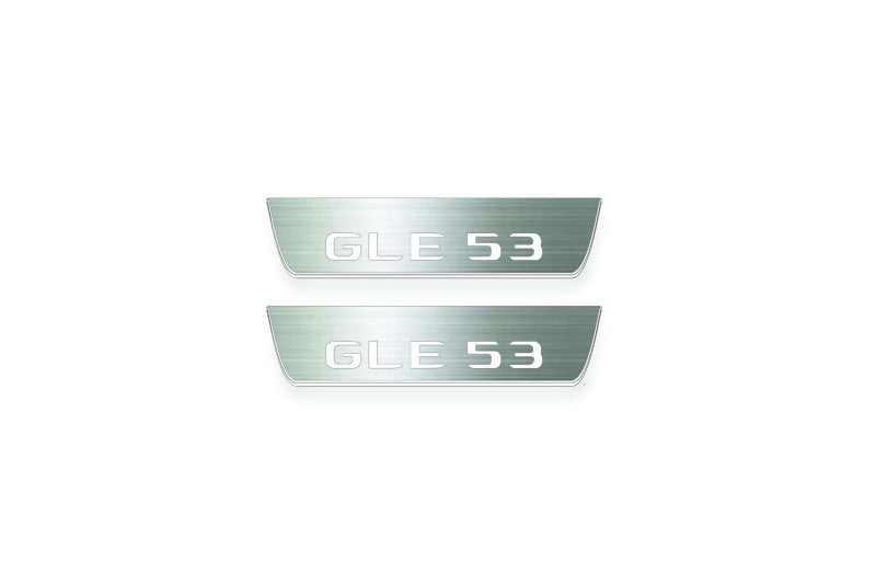 Mercedes GLE II W167 2019+ Car Door Sill With Logo GLE 53