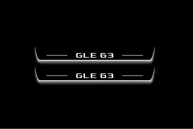 Mercedes GLE II W167 2019+ Car Door Sill With Logo GLE 63