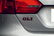 Volkswagen tailgate trunk rear 3D emblem with GLI logo (type MIXT)