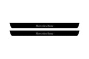 Mercedes GLK X204 2008-2015 Led Door Sill Pro With Logo Mercedes-Benz (Premium Painting) Mercedes Led Door Sills PRO opdesign