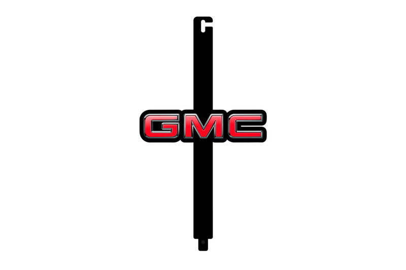 Car Show Stainless Steel Hood Prop with GMC (type 1) Logo