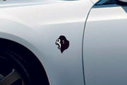 Car emblem badge for fenders with Gorilla logo Custom design emblems decoinfabric