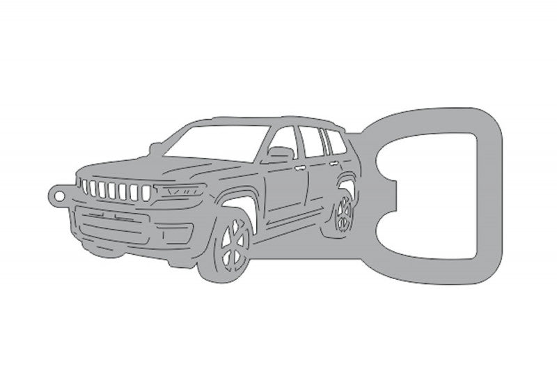 Keychain Bottle Opener for Jeep Grand Cherokee V 2021+ Keychains opdesign