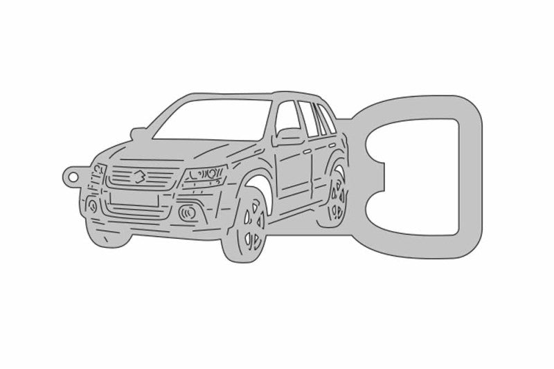 Keychain Bottle Opener for Suzuki Grand Vitara II 2005-2017 Keychains opdesign