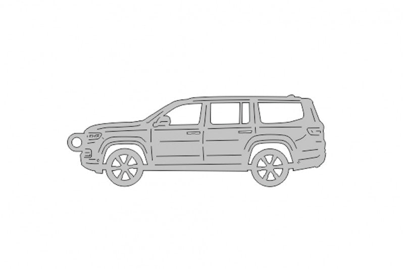 Car Keychain for Jeep Grand Wagoneer (type Steel) Keychains opdesign