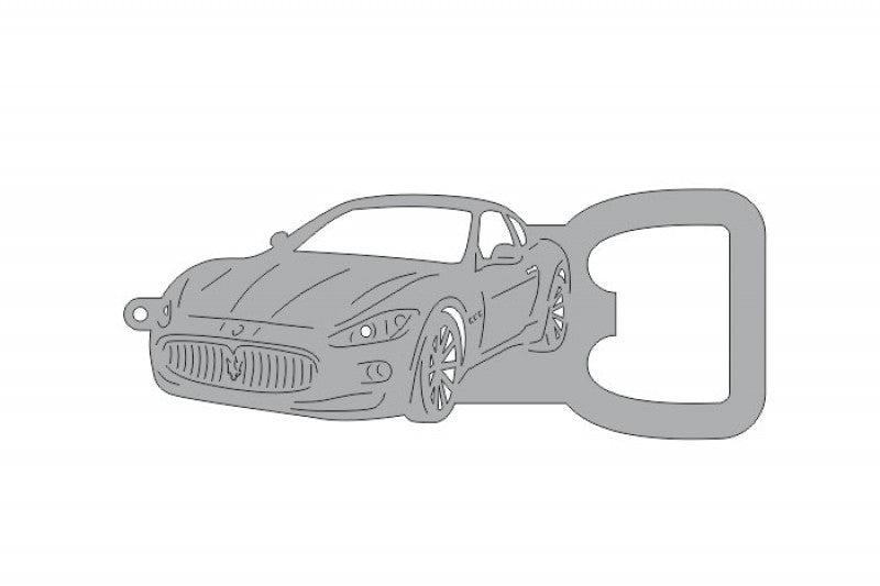 Keychain Bottle Opener for Maserati GranTurismo I 2007-2023 Keychains opdesign