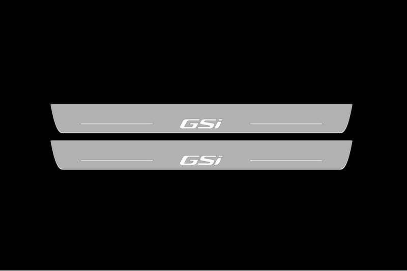 Opel Insignia II 2017+ Auto Door Sill Plates With Logo GSI Opel Led Door Sills opdesign