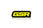Mitsubishi Illuminated LED Radiator Grille Emblems and Badges with GSR logo Mitsubishi Led Emblems decoinfabric