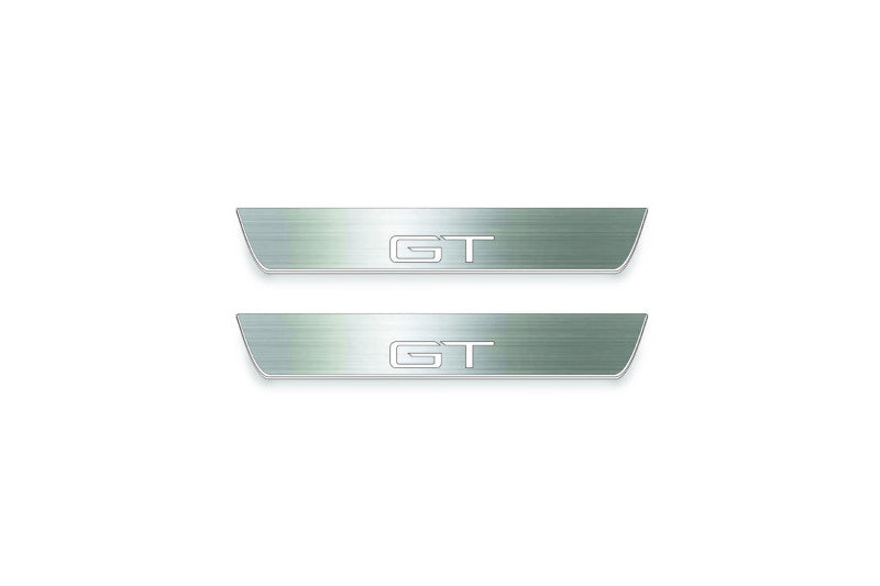 Mustang Mach-E 2020+ LED Door Sills PRO With Logo GT Ford Led Door Sills