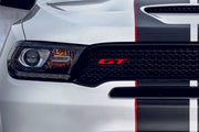 Dodge Illuminated LED Radiator Grille Emblems and Badges with GT logo Dodge Led emblems decoinfabric