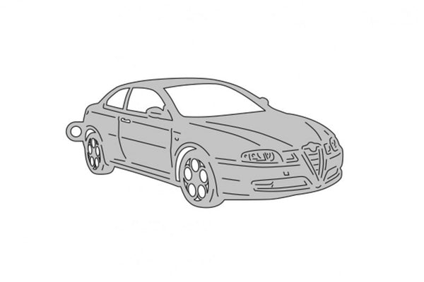 Car Keychain for Alfa Romeo GT 2004-2010 (type 3D)