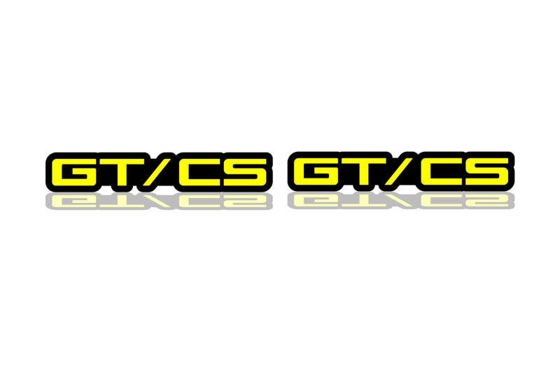 Ford emblem for fenders with GT/CS logo (type 2) – decoinfabric