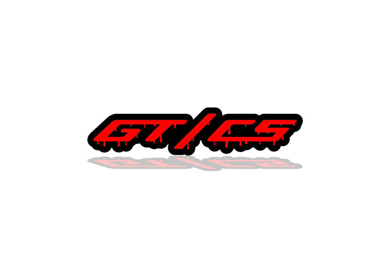 Ford Radiator grille emblem with GT/CS Blood logo Ford emblems decoinfabric