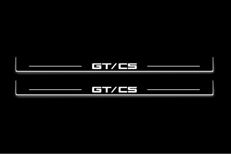 BMW 5 E60 Soglie delle porte a led con logo M Perfomance