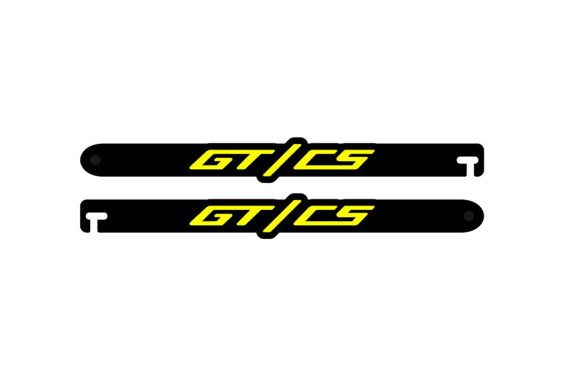 Custom Car Show Door Props GT/CS (type 1) Logo Stainless Steel