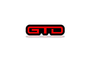 Ford Illuminated LED Radiator Grille Emblems and Badges with GTD logo Ford Led Emblems decoinfabric