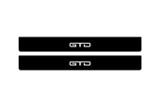 Ford Mustang VII 2023+ Led Door Sill Pro With Logo GTD (Premium Painting) Ford Led Door Sills PRO opdesign