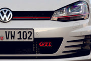 Volkswagen Illuminated LED Radiator Grille Emblems and Badges with GTI logo Volkswagen Led Emblems decoinfabric