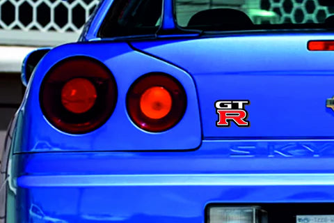 Nissan Emblem & Badges set with GT-R logo Nissan emblems decoinfabric