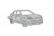 Car Keychain for Genesis GV60 2021+ (type 3D) Keychains opdesign