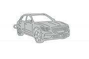 Car Keychain for Genesis GV70 2020+ (type 3D) Keychains opdesign