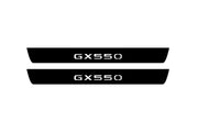 Lexus GX III 2024+ Led Door Sill Pro With Logo GX550 (Premium Painting) Lexus Led Door Sills PRO opdesign