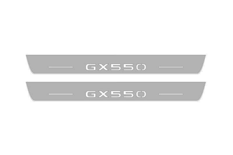 Lexus GX III 2024+ LED Door Sills PRO With Logo GX550 Lexus Led Door Sills opdesign